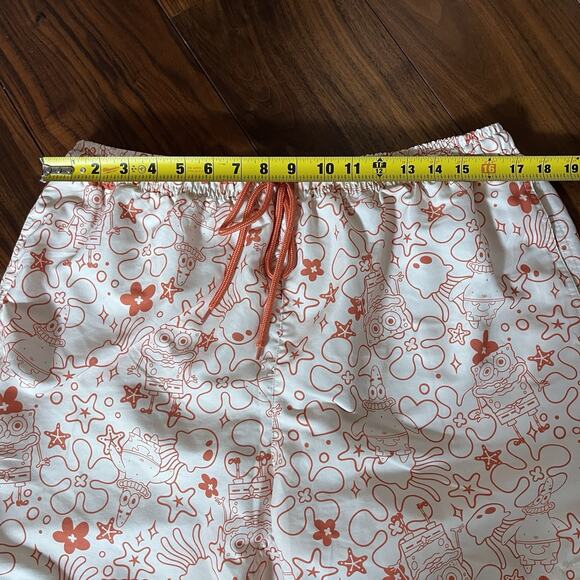 Nickelodeon SpongeBob SquarePants Men's Surf Swim Trunks Shorts Size XL - Picture 8 of 9